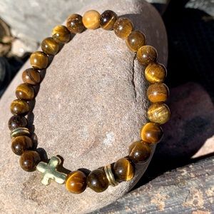 Mens Custom Beaded Bracelet